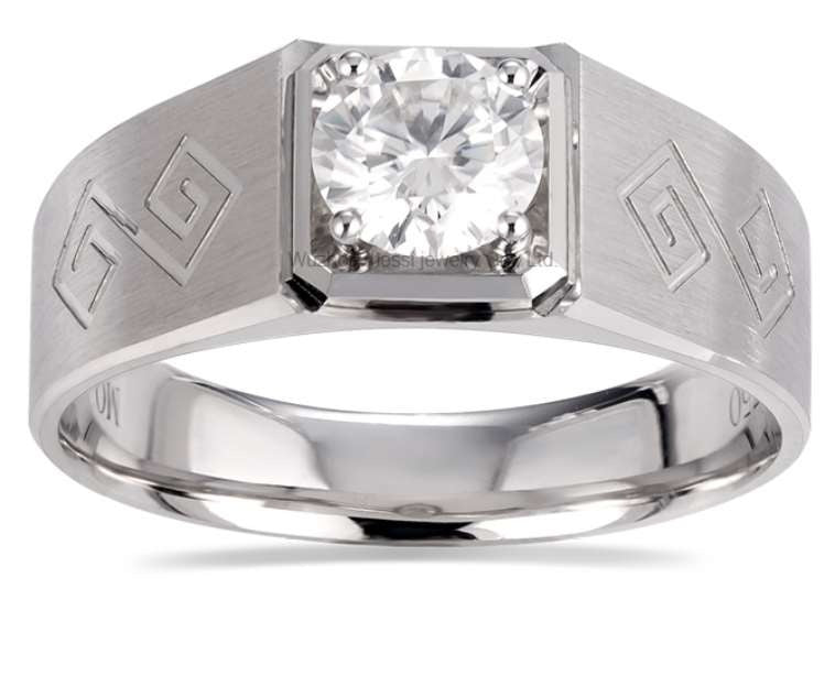 The 0.8ct Lab Diamond Ring