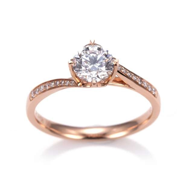 The 0.81ct Lab Diamond Ring