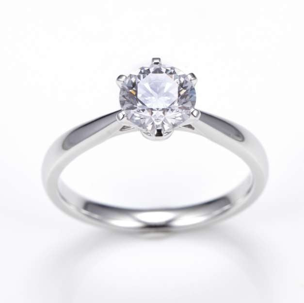 The 0.55ct Lab Diamond Ring