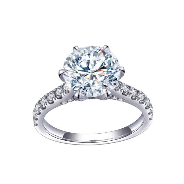 The 1.00ct Lab Diamond Ring