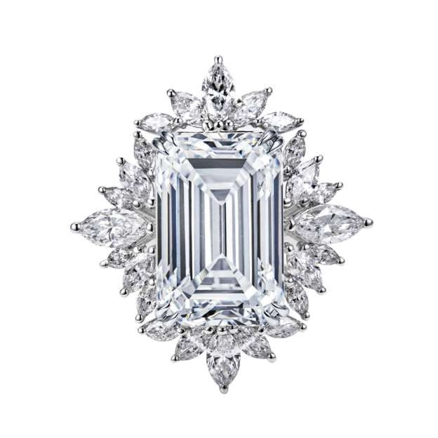 The 10.03ct Lab Diamond Ring