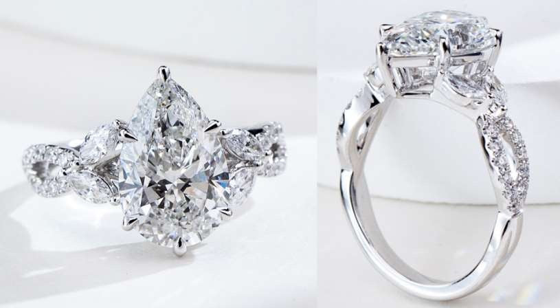 The 3.03ct Lab Diamond Ring