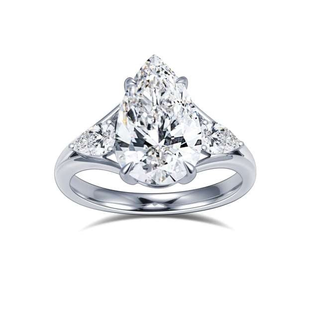 The 3.02ct Lab Diamond Ring