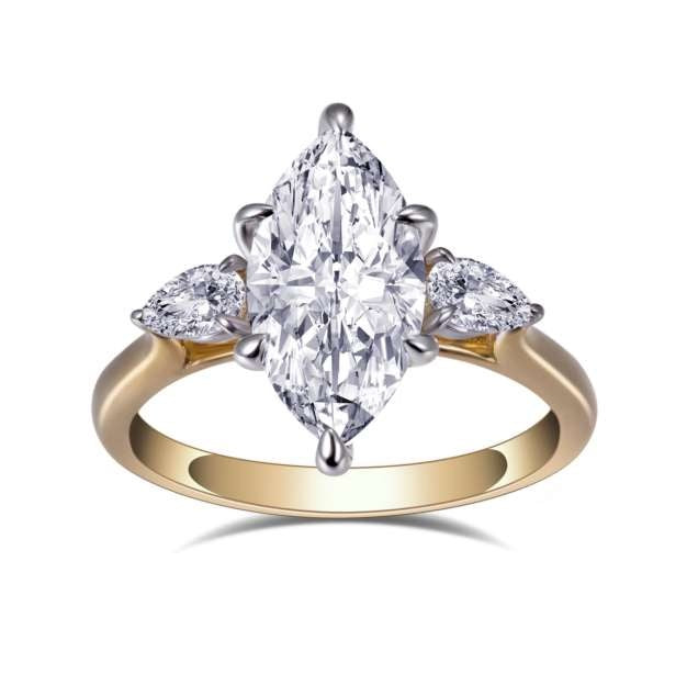 The 3ct Lab Diamond Ring
