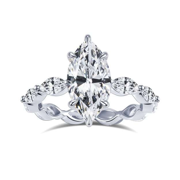 The 3.05ct Lab Diamond Ring