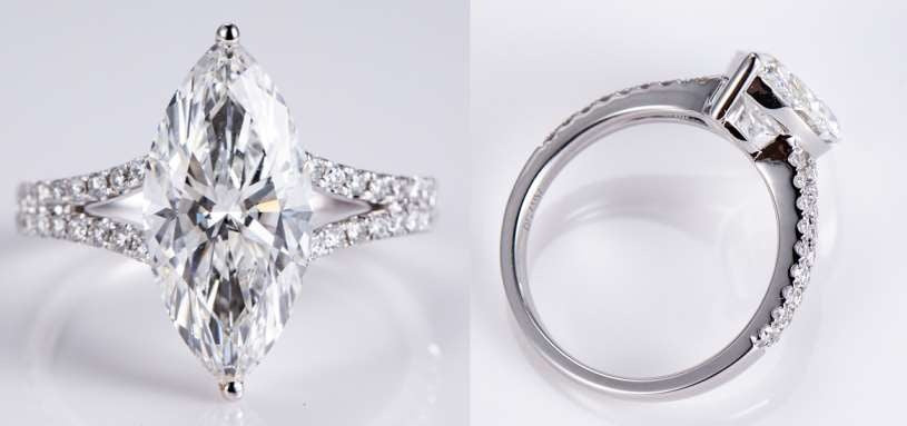 The 3.09ct Lab Diamond Ring