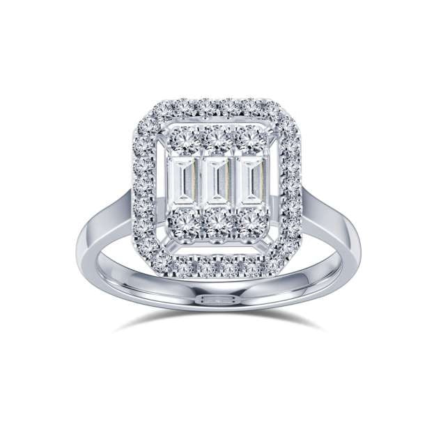 The 0.7ct Lab Diamond Ring