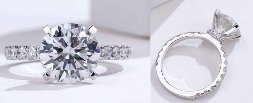 The 3.68ct Lab Diamond Ring