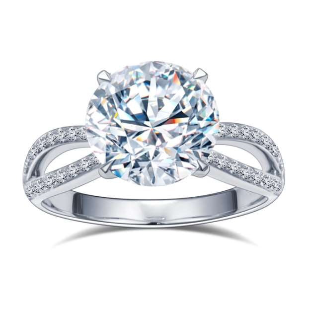 The 3.05ct Lab Diamond Ring