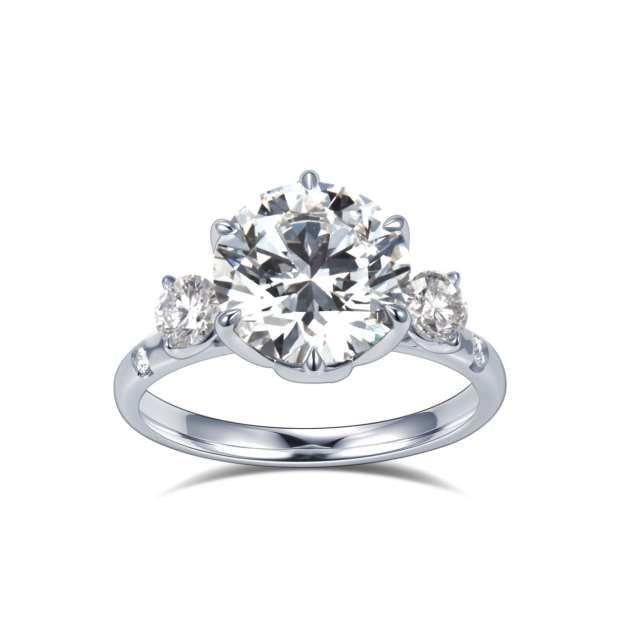 The 3.06ct Lab Diamond Ring