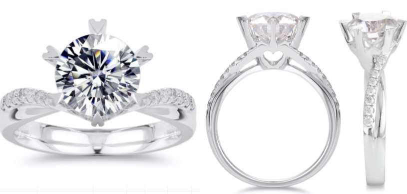 The 3.06ct Lab Diamond Ring