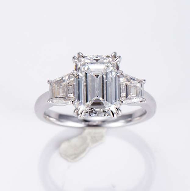 The 3.01ct Lab Diamond Ring