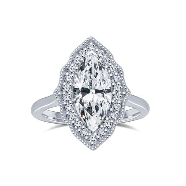 The Marquise 2.01ct Lab Diamond Ring